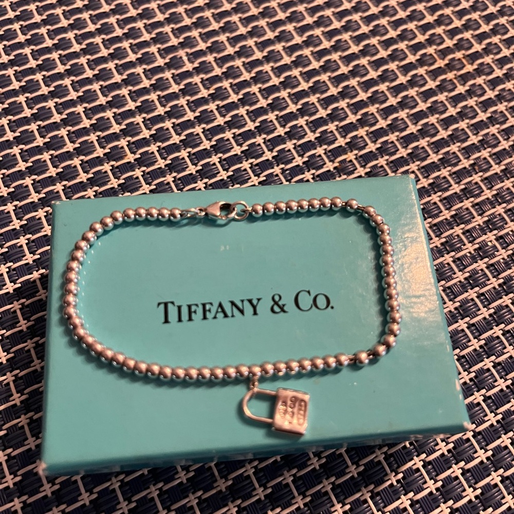 Tiffany & Co. Silver Beaded Bracelet